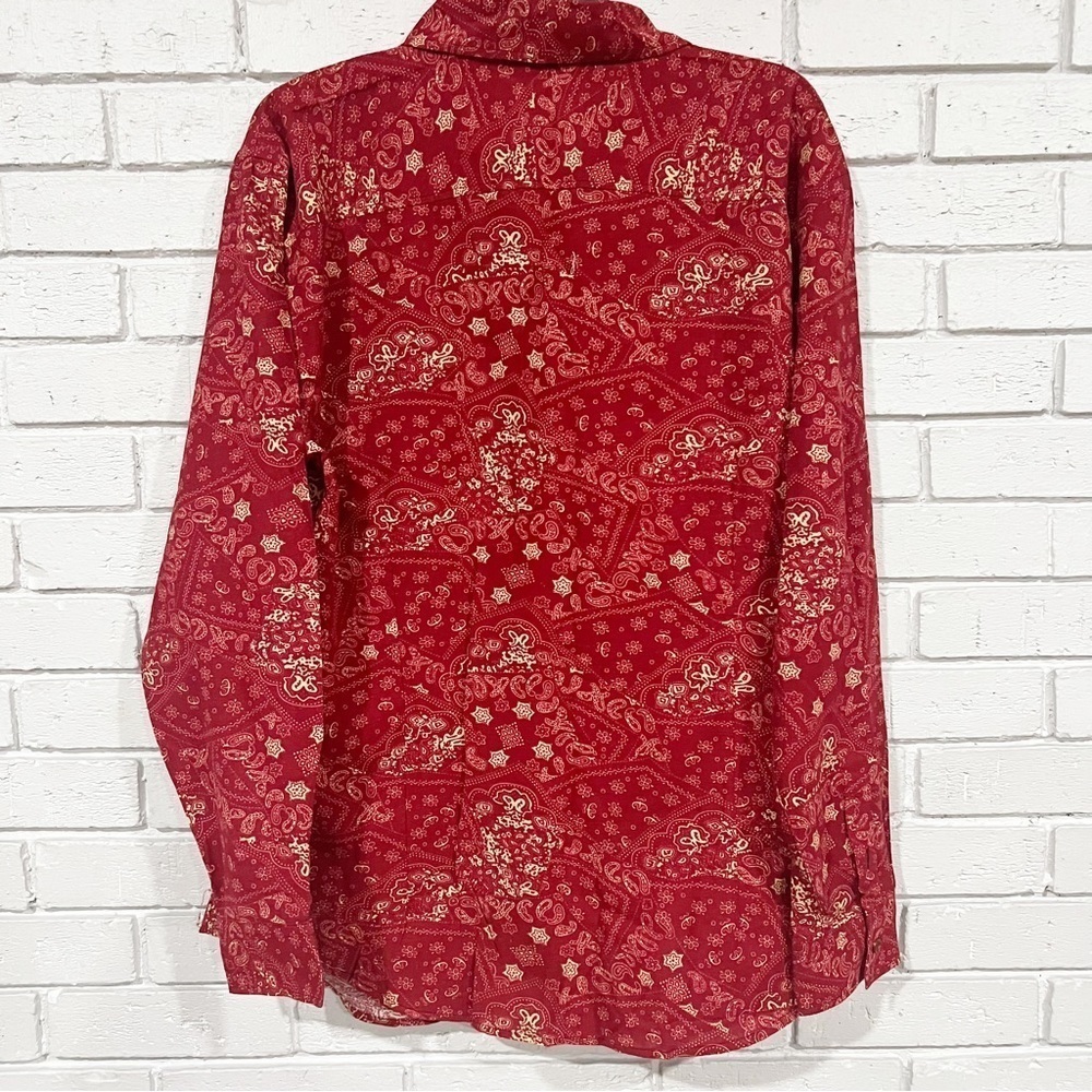 Unbranded‎ Men’s Red Patterned Shirt - Picture 4 of 8